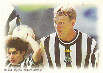 Montage (puzzle 2) Newcastle United 1999 Futera Fans' Selection #74